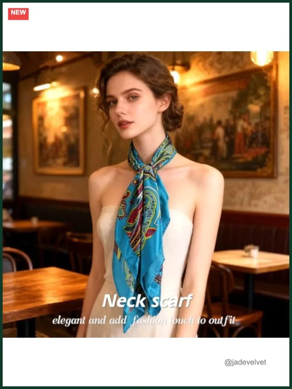 4 Pcs Satin Head Scarves for Women Large Square Silk Bandana Neck Scarf Hair